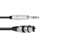 Omnitronic 30225182 audio kabel 2 m XLR (3-pin) 6.35mm Zwart - thumbnail