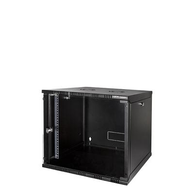 LogiLink 19 WALLMOUNT SOHO BOX 9U 540*550, BLACK, FLATPACK 19inch-wandkast (b x h x d) 540 x 456 x 550 mm 9 HE Zwart (RAL 9005)