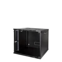 LogiLink 19 WALLMOUNT SOHO BOX 9U 540*550, BLACK, FLATPACK 19inch-wandkast (b x h x d) 540 x 456 x 550 mm 9 HE Zwart (RAL 9005)