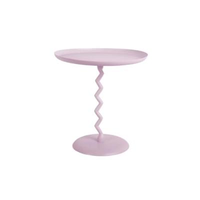 Leitmotiv Zijtafel zigzag medium zacht paars