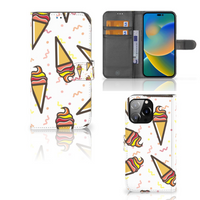 iPhone 14 Pro Max Book Cover Icecream - thumbnail