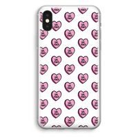 GIRL POWER: iPhone X Transparant Hoesje