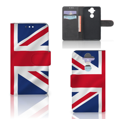 Nokia 8 Sirocco | Nokia 9 Bookstyle Case Groot-Brittannië Nokia 8 Sirocco | Nokia 9 Bookstyle Case Groot-Brittannië