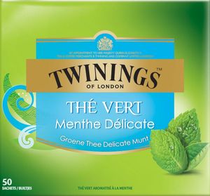 Twinings Green mint (50 Zakjes)