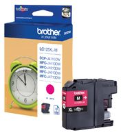 Inktcartridge Brother LC-125XLM rood HC