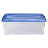 Iris TB-30 Topbox met klemgrepen - 30 liter blauw