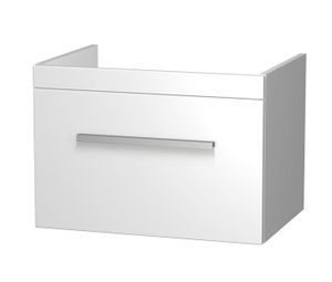 B&w-luxury Contento Wastafelonderkast Met Lade 65cm. Folie Wit 10