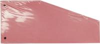 Pergamy trapezium verdeelstroken, pak van 100 stuks, roze
