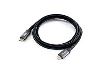 Equip o 128381 USB 4 Gen 3 C-naar-C-kabel, M/M, 1,2m, PD3.1 240W, 8K/60Hz, 40Gbps, zwart