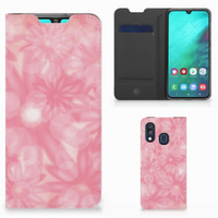 Samsung Galaxy A40 Smart Cover Spring Flowers