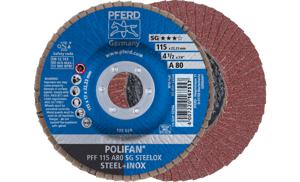 PFERD 67608115 A Sg Steelox Lamellenschijf Diameter 115 mm Boordiameter 22.23 mm 10 stuk(s)