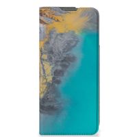 OnePlus Nord CE 2 5G Standcase Marble Blue Gold