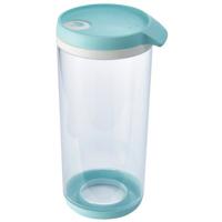 keeeper bruni voorraadbus - Rond 2,5 liter - Blauw - Transparant - thumbnail