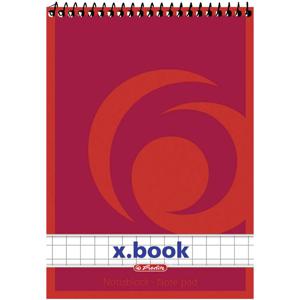 Herlitz Notitieblok Notizblock 00110734 Wit DIN A7 Geruit Aantal paginas: 50