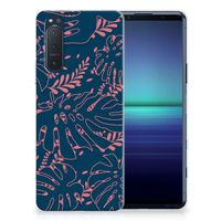 Sony Xperia 5II TPU Case Palm Leaves - thumbnail