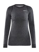 Craft Core Wool merino lange mouw ondershirt dames zwart L