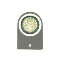 Ranex Ra-5000331 Led Buitenwandlamp van Roestvrijstaal met Twee Lichtpunten - thumbnail