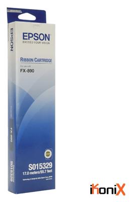 Lint Epson S015329 voor FX-890 nylon zwart