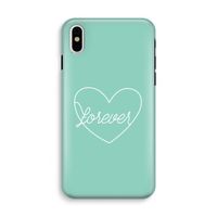 Forever heart pastel: iPhone X Tough Case - thumbnail