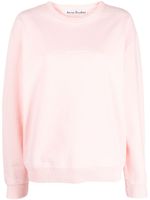 Acne Studios sweat à logo imprimé - Rose