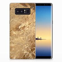 Samsung Galaxy Note 8 TPU Siliconen Hoesje Marmer Creme