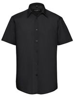 Russell Z925 Men`s Short Sleeve Tailored Polycotton Poplin Shirt - thumbnail