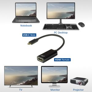 ACT Connectivity USB-C naar HDMI female adapter adapter