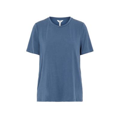 OBJECT basic T-shirt OBJANNIE blauw