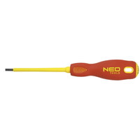 Neo Tools Platte Schroevendraaier 2,5x75mm 1000v Crmo Staal