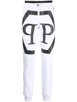 Philipp Plein pantalon de jogging à logo imprimé - Blanc - thumbnail