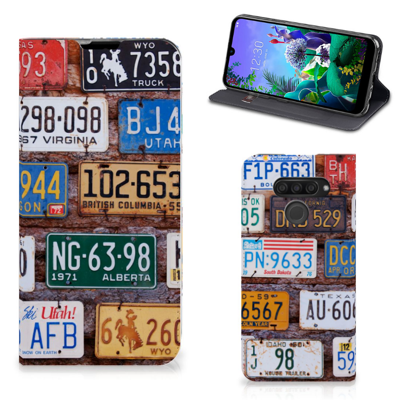 LG Q60 Stand Case Kentekenplaten