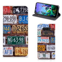LG Q60 Stand Case Kentekenplaten