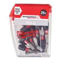 Milwaukee Accessoires Shockwave Gen II TX15 25mm 25stuks - 4932430873 - thumbnail