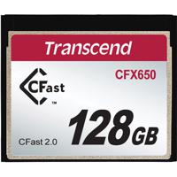 Transcend CFX650 flashgeheugen 128 GB CFast 2.0 MLC