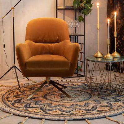 Dutchbone Fauteuil 'Robusto', kleur Goud