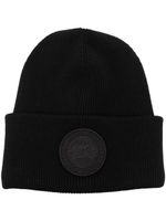 Canada Goose bonnet Arctic Disc en maille - Noir - thumbnail