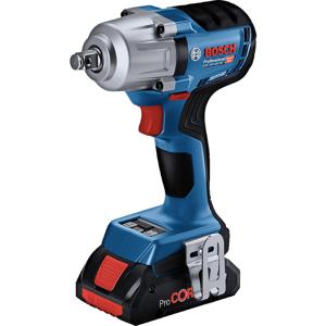 Bosch Professional GDS 18V-450 HC 06019K4002 Accu-draaislagmoeraanzetter 450 Nm Aantal meegeleverde accus: 2 Li-ion Brushless