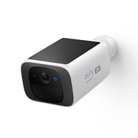 eufy Security SoloCam S220, camerabewaking buiten, 2K-resolutie, bewakingscamera voor buiten, accu, zonne-energie, 2,4 GHz WLAN, zonder ABO, zonder maandelijkse kosten, gratis gebruik
