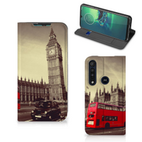 Motorola G8 Plus Book Cover Londen - thumbnail