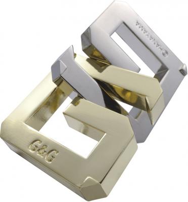 Huzzle breinbreker Cast G&G 11,8 cm staal zilver/goud