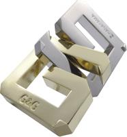 Huzzle breinbreker Cast G&G 11,8 cm staal zilver/goud