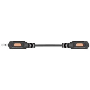 SpeaKa Professional SP-7870224 Jackplug Audio Verlengkabel [1x Jackplug male 3,5 mm - 1x Jackplug female 3,5 mm] 2.50 m Zwart