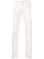 Jacob Cohën pantalon Nick à coupe droite - Blanc