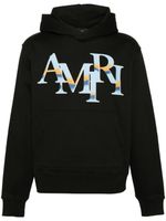 AMIRI hoodie Staggered - Noir - thumbnail