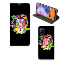 Samsung Galaxy A31 Magnet Case Lion Color - thumbnail