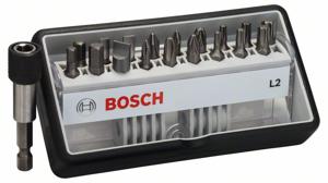 Bosch Accessories Robust Line 2607002568 Bitset 19-delig Plat, Kruiskop Phillips, Kruiskop Pozidriv, Inbus, Binnen-zesrond (TX)