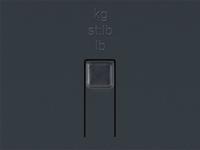 Soehnle Scale Shape Sense Control 100 Vierkant Zwart Elektronische weegschaal