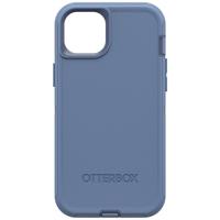 Otterbox Defender Backcover Apple iPhone 14 Plus, iPhone 15 Plus Blauw MagSafe compatible, Met standfunctie