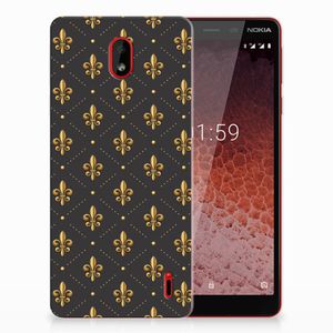 Nokia 1 Plus TPU bumper Franse Lelie