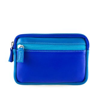 Mywalit Small Leather Double Zip Purse Seascape